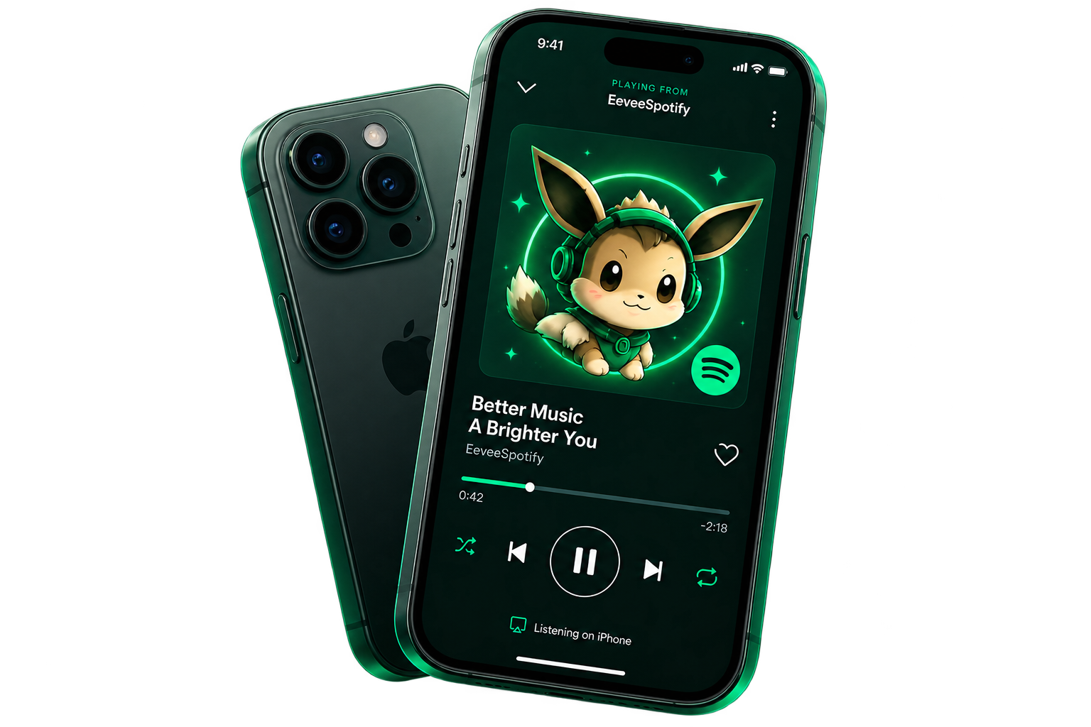 EeveeSpotify IPA displayed on iPhone